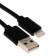Windigo, Lightning - USB, 2 A, charging + data transfer, TPE braid, 1 m, black