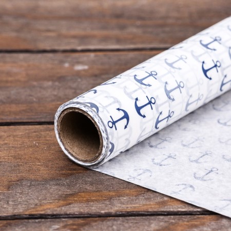 Siliconized paper "Blue anchors" 0.38 x 5m-4