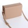 Women's bag with lightning, beige color