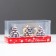 Set of candles New Year's "bump", 3 pcs, 4 × 6 cm,