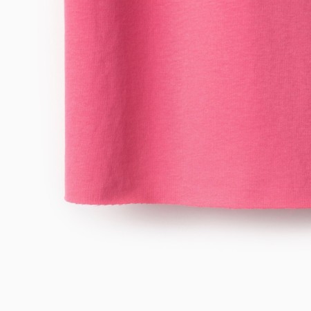 Kit for girls (T -shirt, shorts) minku pink color, height 110-5