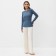 Women's longliva KAFTAN: BASIC Line Blue, size 40-42