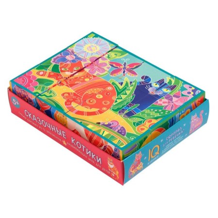 Set. The average package with IQ games for the development of non-standard thinking (3-6 years). With a pyramid-12