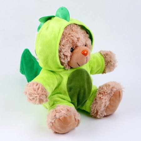 Soft toy "Bear in a dragon costume", 20 cm-1