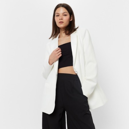 Women's jacket Minaku: classic color white, rr 44-10