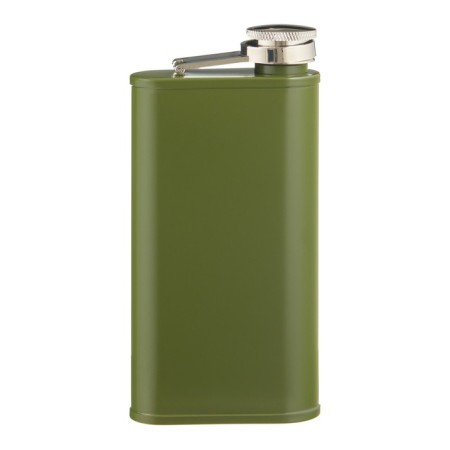 Alcohol flask, stainless steel, gift, army, 270 ml, 9 oz-1