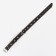 Collar leather embossed single-layer, dimensionless, 64 x 3.5 cm, Osh 31-60 cm, black
