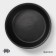 Salenik Magistro Black Style, D = 15 cm, porcelain, black color