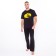 Male T-shirt "Batman", Black color, rr 56