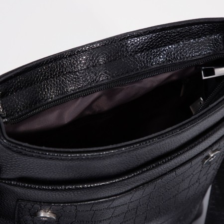 Male bag, black color-6
