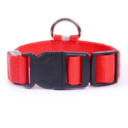 Collar with backlight size S, Osh 35-43 x 2.5 cm, 3 glow modes red-5