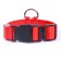 Collar with backlight size S, Osh 35-43 x 2.5 cm, 3 glow modes red