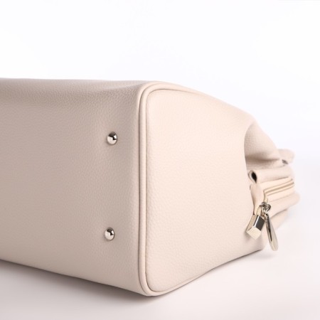 Women's bag Textura, bag, large size, beige color-5