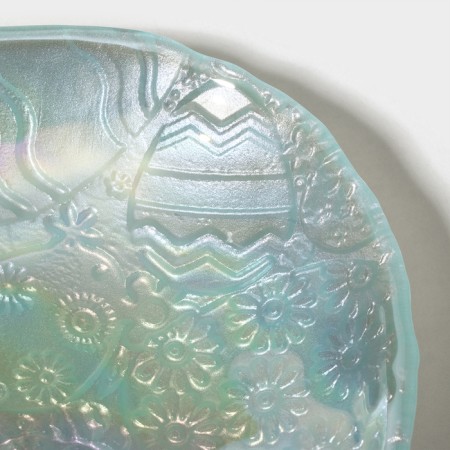 Easter glass dish, d = 17 cm-3