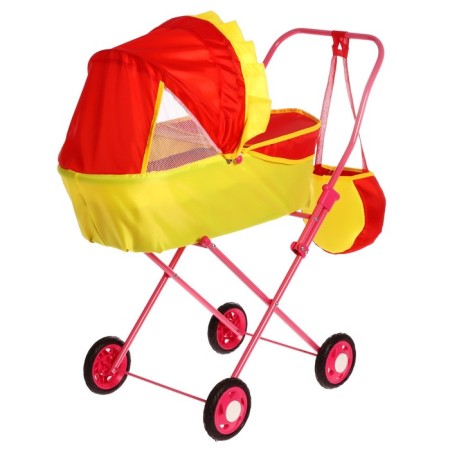 Puppet stroller No. 2, red-yellow color-2