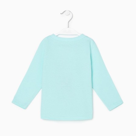 Longslit for a girl, mint color, height 68 cm-2