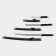 Suv. Product Katana 3V1 on a stand, scabbard leatherette, black, matte 46/70/89cm