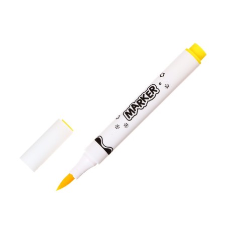 A set of markers, 18 colors, a cystic tip, in a plastic box-1
