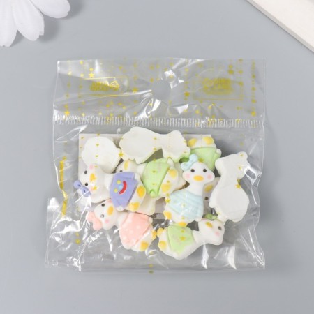 Decor for creativity plastic "Emergency Duck" set 10 pcs Mix-3