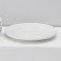 A set of plates of porcelain dessert Magistro Basic Bistro, 6 objects: D = 16.5 cm, white color