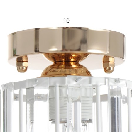 Lamp 6591187/1 E27 40W Gold 13x13x17 cm Bayerlux-5