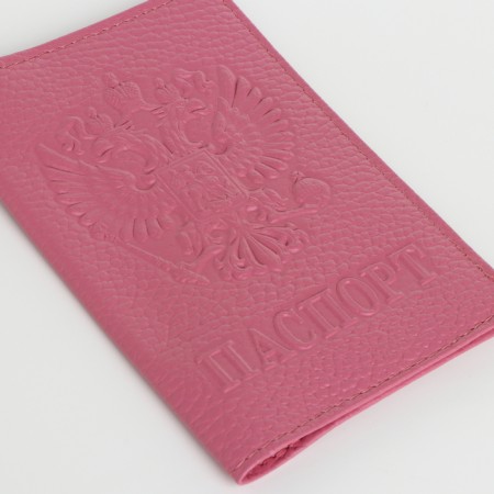 Cover for passport, pink color-4