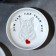 Ceramic “House” sauce, 7.6 x 2 cm, white color