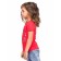 T -shirt for girls, height 86 cm, red color