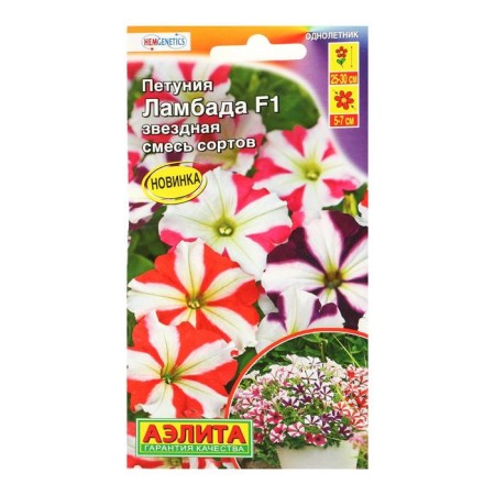Lambada flower seeds F1 star, a mixture of varieties, 7pcs