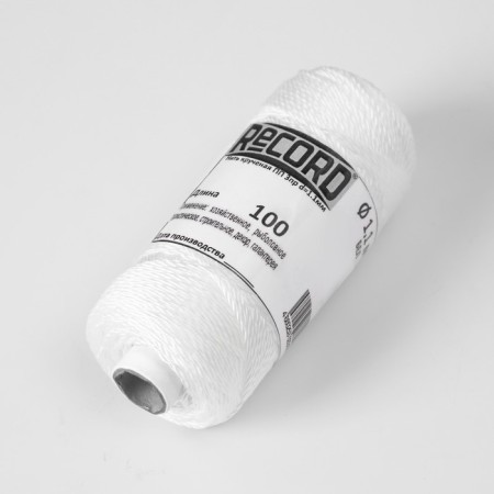 Washed 3-spanteling polypropylene, d = 1.1 mm 100 m (white)-1