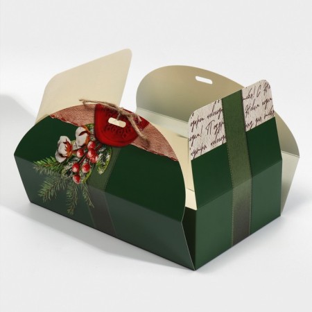 Box the team "New Year's Park", 28 x 18 x 8 cm, New Year-5