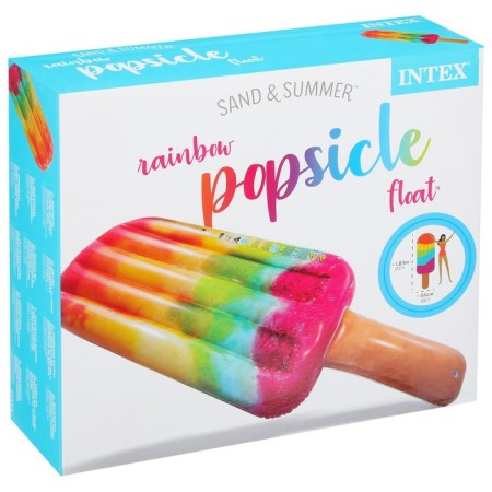 Fruit ice raft, 183 x 66 x 20 cm, 58766eu intex, color mix-4
