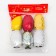Packing tape "Happy New Year!" 0.5 cm x 10 m, Mix color