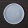 Set of plastic disposable plates, d = 17 cm, 10 pcs, white color