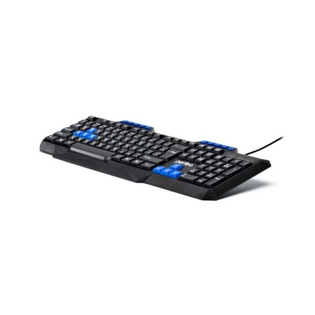 PERFEO COMMANDER keyboard, wired, membrane, 112 keys, USB, black-5