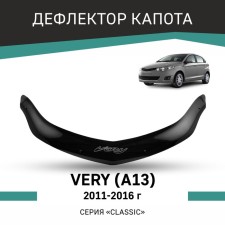 Defly hood deflector, for Chery Very A13, 2011-2016