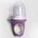 Nibbler for feeding with silicone mesh "Dino", color mix