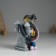 Piglite Polystone "Dark Snake on the Tower" 7x6.5x10.3 cm