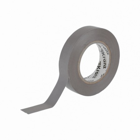 PVC island 0.13x15 mm, 25 m, gray Kranz-2