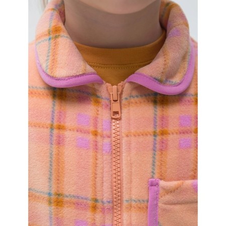 Jacket for girls, height 98 cm, peach color-5