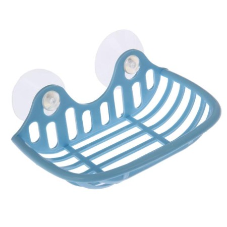 Soap dish on suction cups, 16 × 10 × 6 cm, color mix-8
