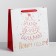 Laminated square Square "Snow New Year!", 30 x 30 x 12cm, New Year