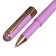 Ballic handle, 0.5 mm, Bruno VisConti Monaco, blue rod, Soft Touch Lilac body