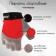 Gloves sports onlytop, p. S, red color