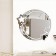 Wall mirror, interior, mirror stickers, decor on the wall, panel 22 x 19 cm