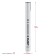 Zubble marker MM-400 06332-8, chalk, round, 2 mm, white