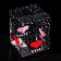 Folding box from PVC I Love You, 12 x 12 x 15 cm