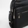Male bag over the shoulder, Textura, 3 external pockets, black color