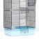 Cage for chinchilla "Pijon" No. 10, collapsible, 58 x 40 x 88, turquoise
