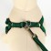 Acunition set is embossed, leash 120 x 1.5 cm, OG 36-49 cm, green-black